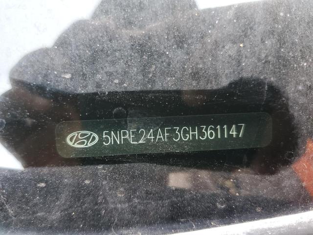 Photo 11 VIN: 5NPE24AF3GH361147 - HYUNDAI SONATA SE 