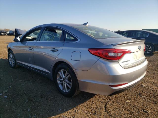 Photo 2 VIN: 5NPE24AF3GH363092 - HYUNDAI SONATA SE 