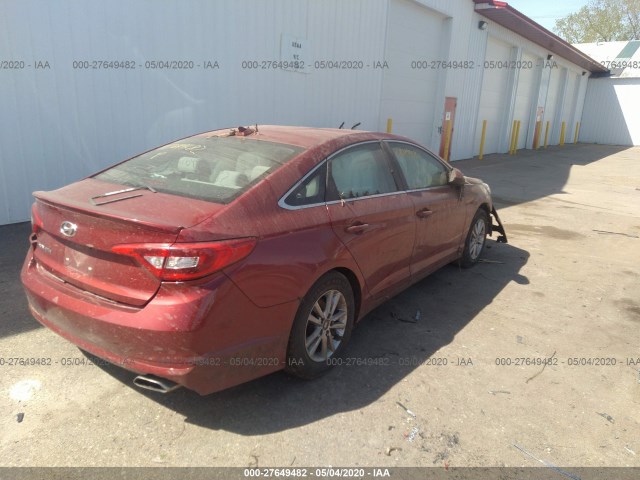 Photo 3 VIN: 5NPE24AF3GH363464 - HYUNDAI SONATA 