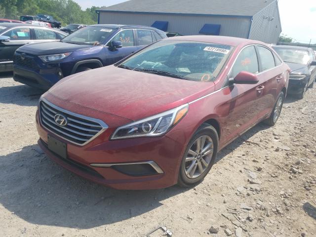 Photo 1 VIN: 5NPE24AF3GH364016 - HYUNDAI SONATA SE 