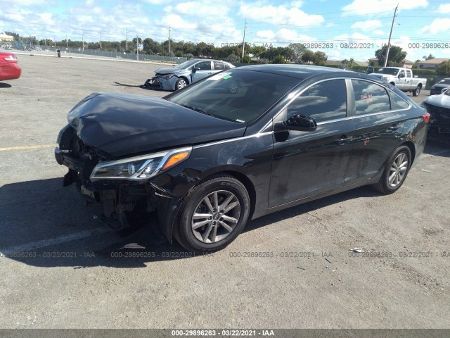 Photo 1 VIN: 5NPE24AF3GH369278 - HYUNDAI SONATA 