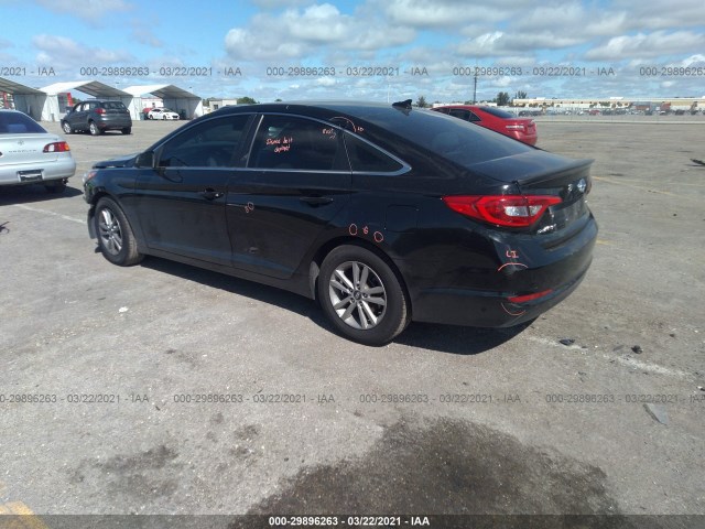 Photo 2 VIN: 5NPE24AF3GH369278 - HYUNDAI SONATA 