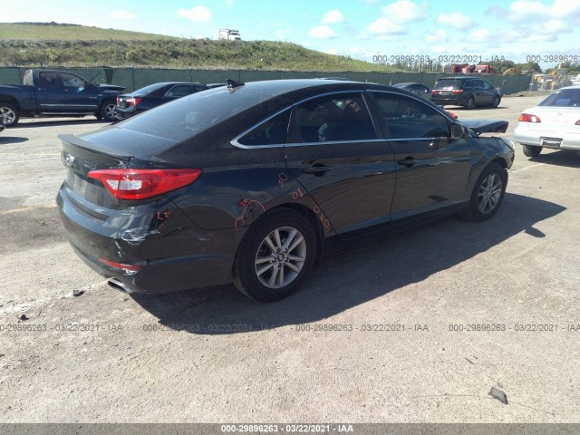 Photo 3 VIN: 5NPE24AF3GH369278 - HYUNDAI SONATA 