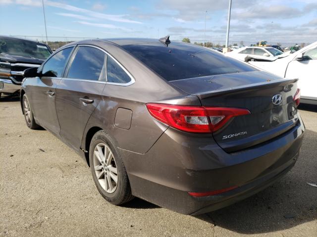 Photo 2 VIN: 5NPE24AF3GH369801 - HYUNDAI SONATA 