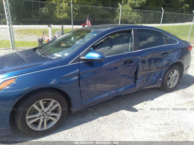 Photo 5 VIN: 5NPE24AF3GH372665 - HYUNDAI SONATA 