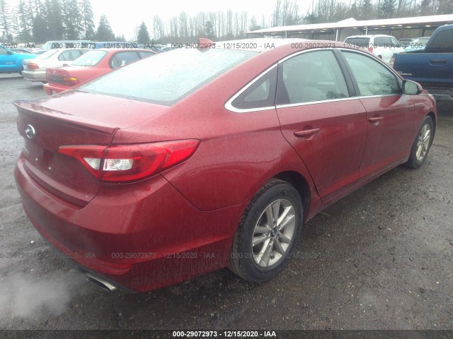 Photo 3 VIN: 5NPE24AF3GH376859 - HYUNDAI SONATA 