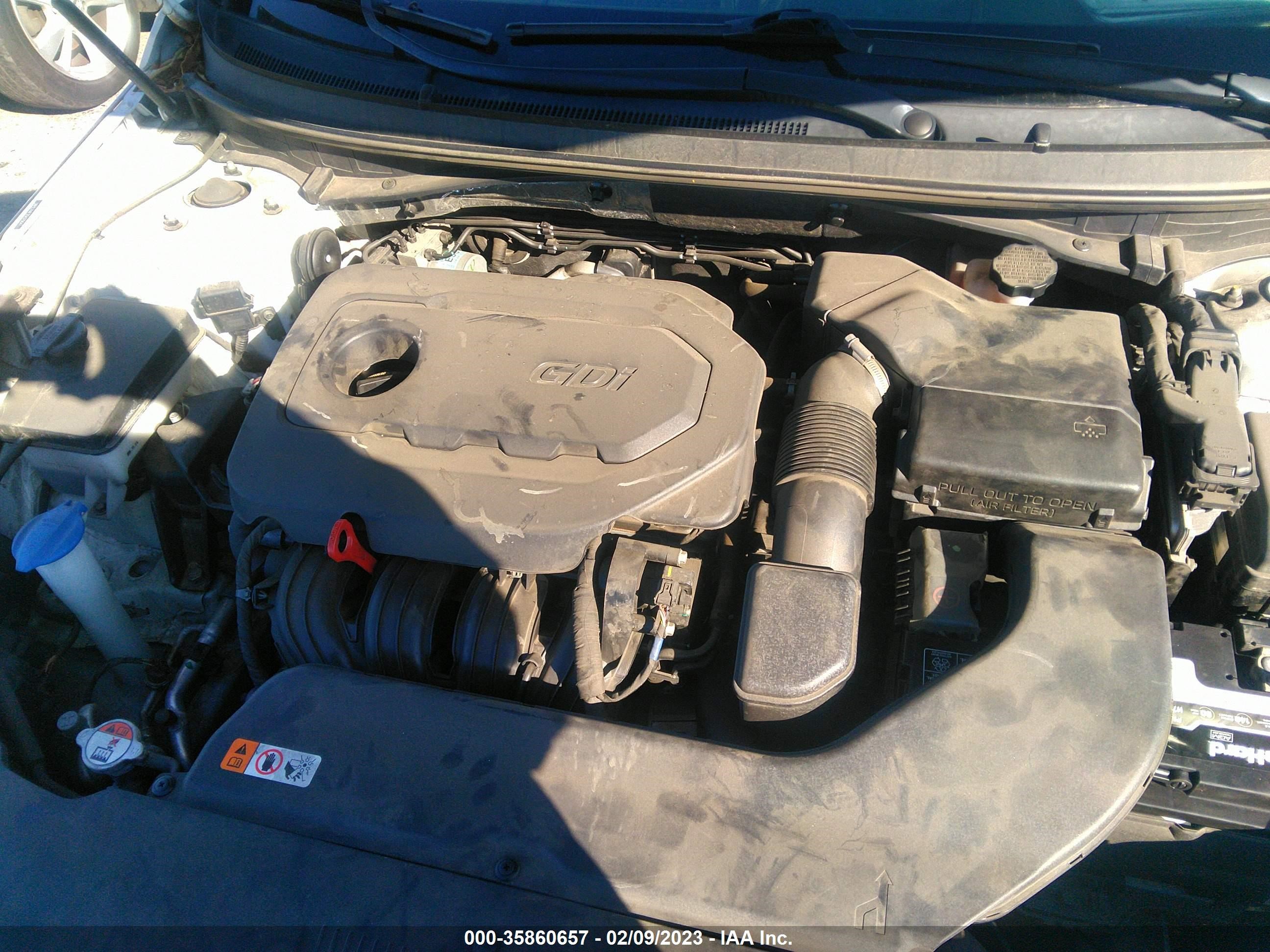 Photo 9 VIN: 5NPE24AF3GH379647 - HYUNDAI SONATA 