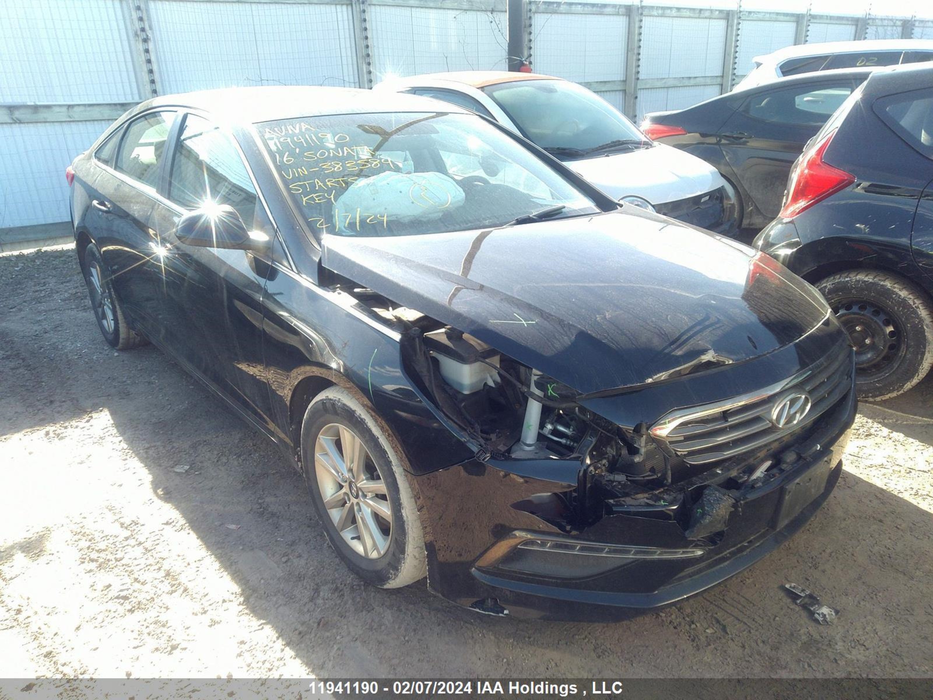 Photo 0 VIN: 5NPE24AF3GH383584 - HYUNDAI SONATA 