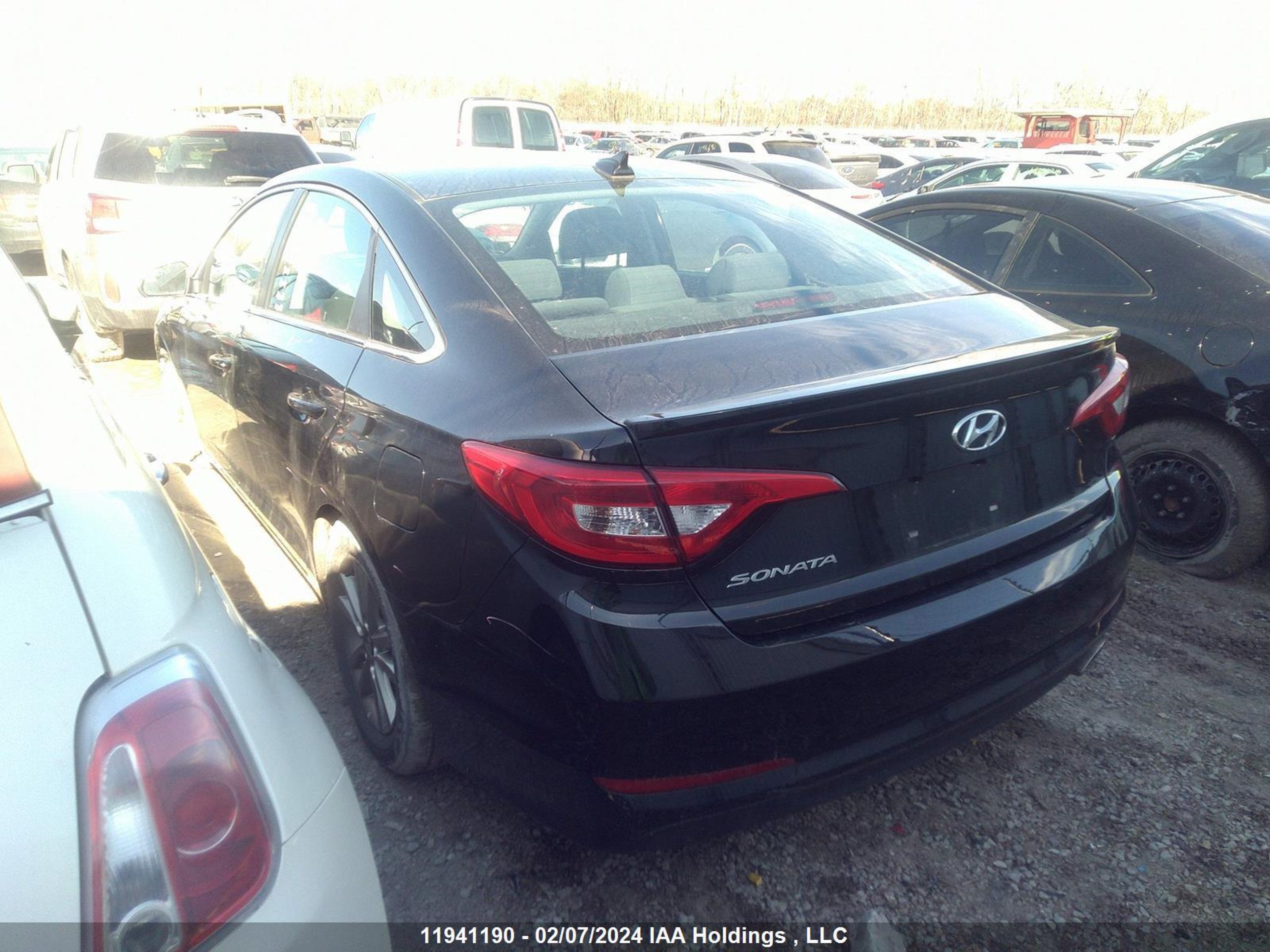 Photo 2 VIN: 5NPE24AF3GH383584 - HYUNDAI SONATA 