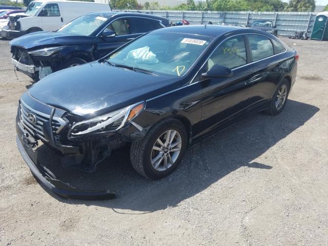 Photo 1 VIN: 5NPE24AF3GH384315 - HYUNDAI SONATA SE 