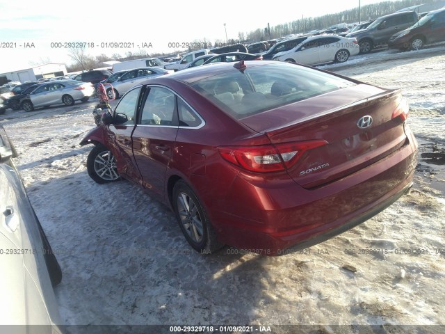 Photo 2 VIN: 5NPE24AF3GH386999 - HYUNDAI SONATA 