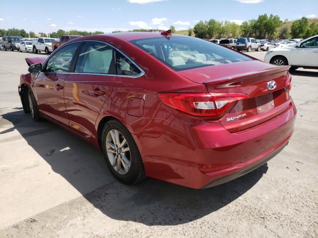 Photo 2 VIN: 5NPE24AF3GH387974 - HYUNDAI SONATA SE 