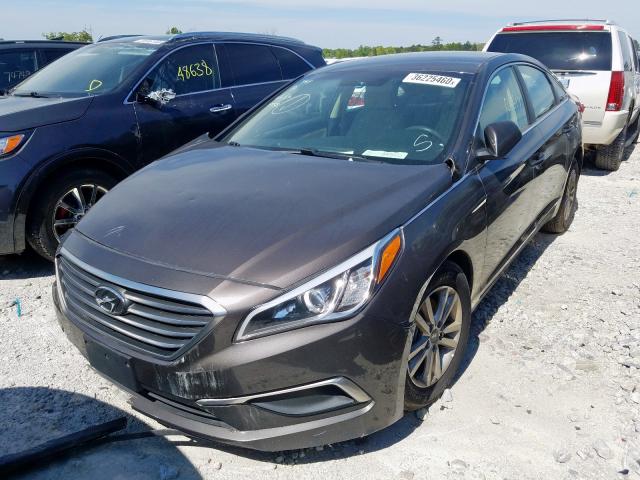 Photo 1 VIN: 5NPE24AF3GH397243 - HYUNDAI SONATA SE 