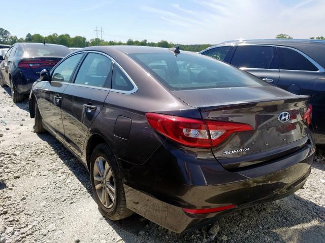 Photo 2 VIN: 5NPE24AF3GH397243 - HYUNDAI SONATA SE 