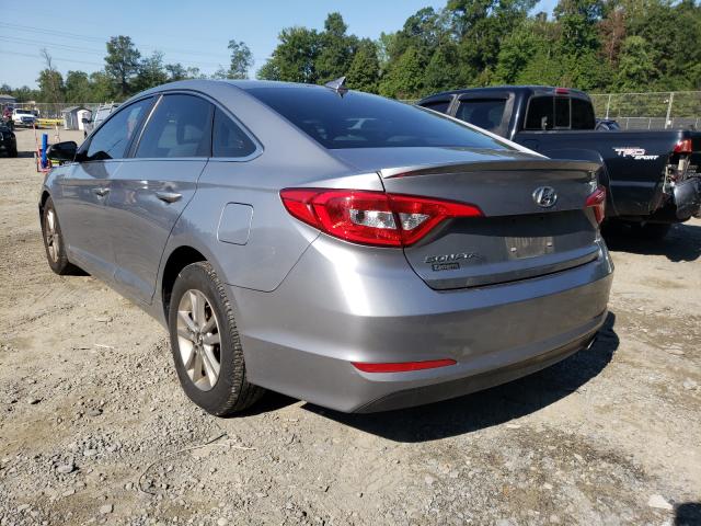 Photo 2 VIN: 5NPE24AF3GH398716 - HYUNDAI SONATA SE 