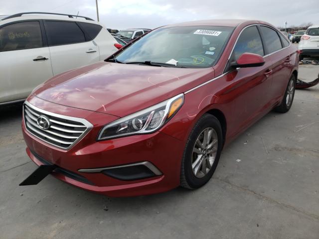 Photo 1 VIN: 5NPE24AF3GH398912 - HYUNDAI SONATA SE 