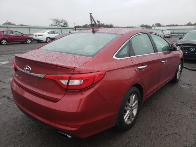 Photo 3 VIN: 5NPE24AF3GH402165 - HYUNDAI SONATA SE 