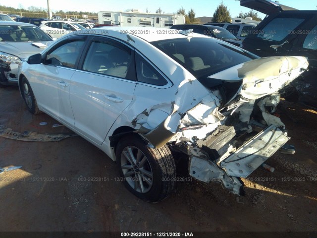 Photo 2 VIN: 5NPE24AF3GH404434 - HYUNDAI SONATA 