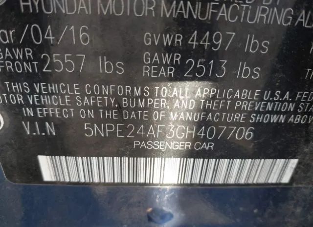 Photo 8 VIN: 5NPE24AF3GH407706 - FORD F-150 