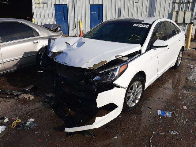 Photo 1 VIN: 5NPE24AF3GH407804 - HYUNDAI SONATA SE 