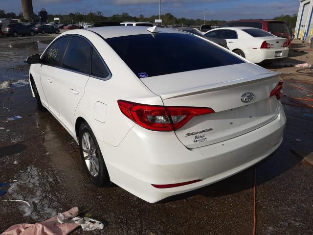 Photo 2 VIN: 5NPE24AF3GH407804 - HYUNDAI SONATA SE 