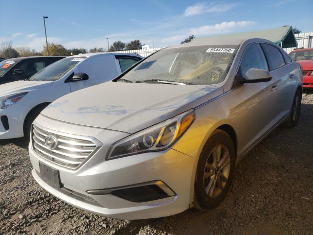 Photo 1 VIN: 5NPE24AF3GH410525 - HYUNDAI SONATA SE 