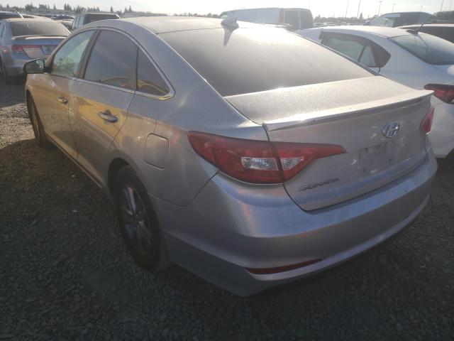 Photo 2 VIN: 5NPE24AF3GH410525 - HYUNDAI SONATA SE 