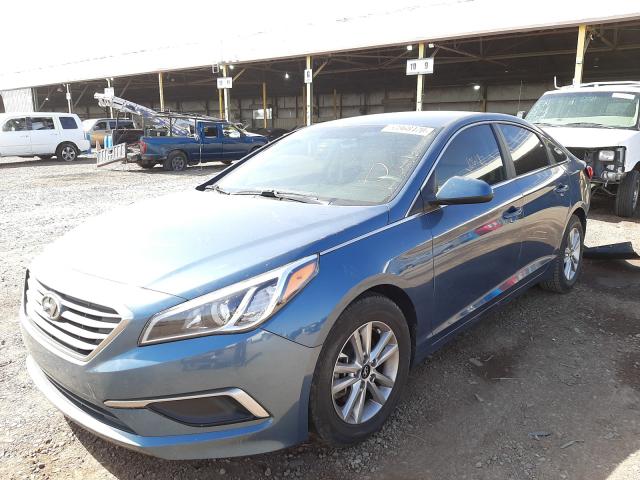 Photo 1 VIN: 5NPE24AF3GH410654 - HYUNDAI SONATA SE 