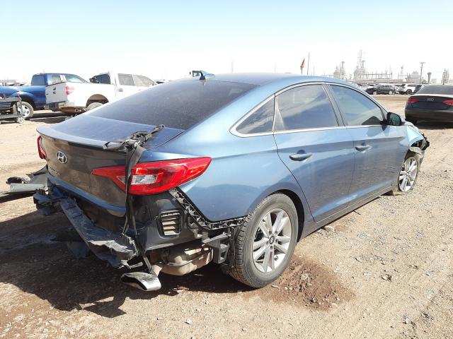 Photo 3 VIN: 5NPE24AF3GH410654 - HYUNDAI SONATA SE 