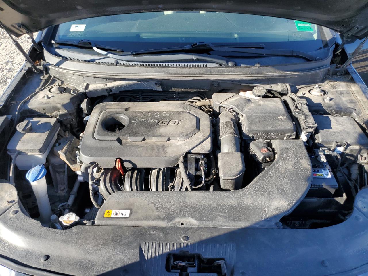 Photo 10 VIN: 5NPE24AF3HH438410 - HYUNDAI SONATA 