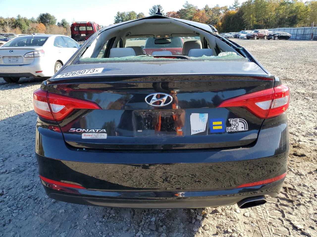 Photo 5 VIN: 5NPE24AF3HH438410 - HYUNDAI SONATA 