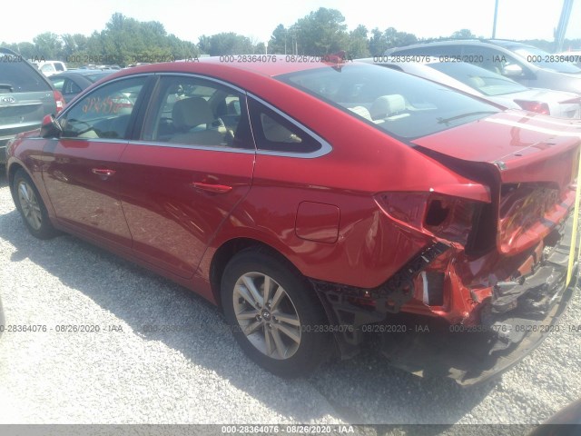 Photo 2 VIN: 5NPE24AF3HH439587 - HYUNDAI SONATA 