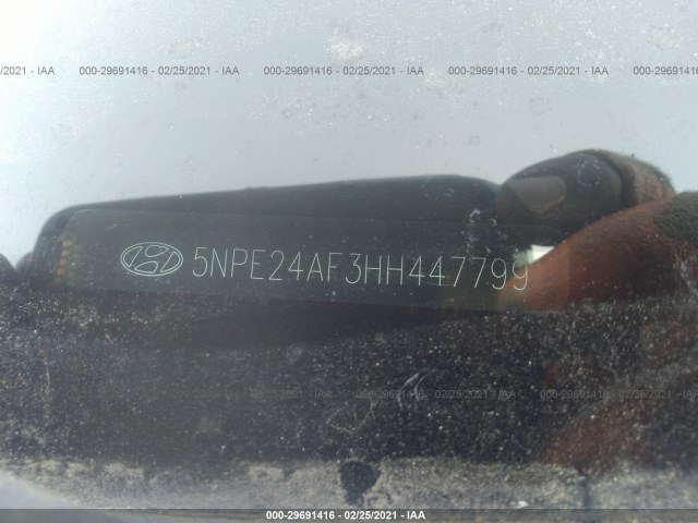 Photo 8 VIN: 5NPE24AF3HH447799 - HYUNDAI SONATA 