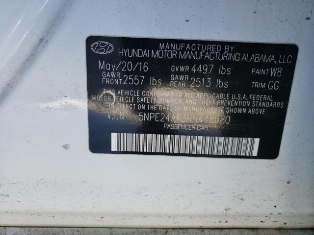 Photo 11 VIN: 5NPE24AF3HH448080 - HYUNDAI SONATA SE 