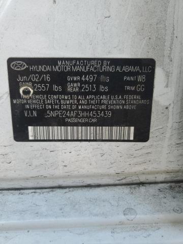 Photo 11 VIN: 5NPE24AF3HH453439 - HYUNDAI SONATA SE 