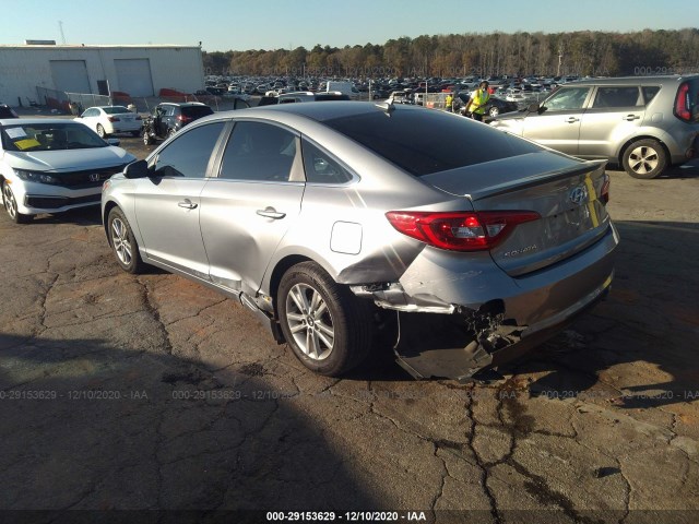 Photo 2 VIN: 5NPE24AF3HH483167 - HYUNDAI SONATA 