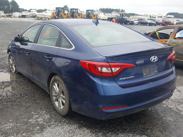 Photo 2 VIN: 5NPE24AF3HH486764 - HYUNDAI SONATA SE 