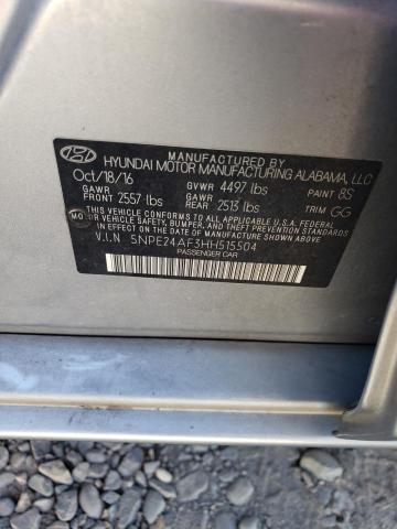 Photo 11 VIN: 5NPE24AF3HH515504 - HYUNDAI SONATA SE 