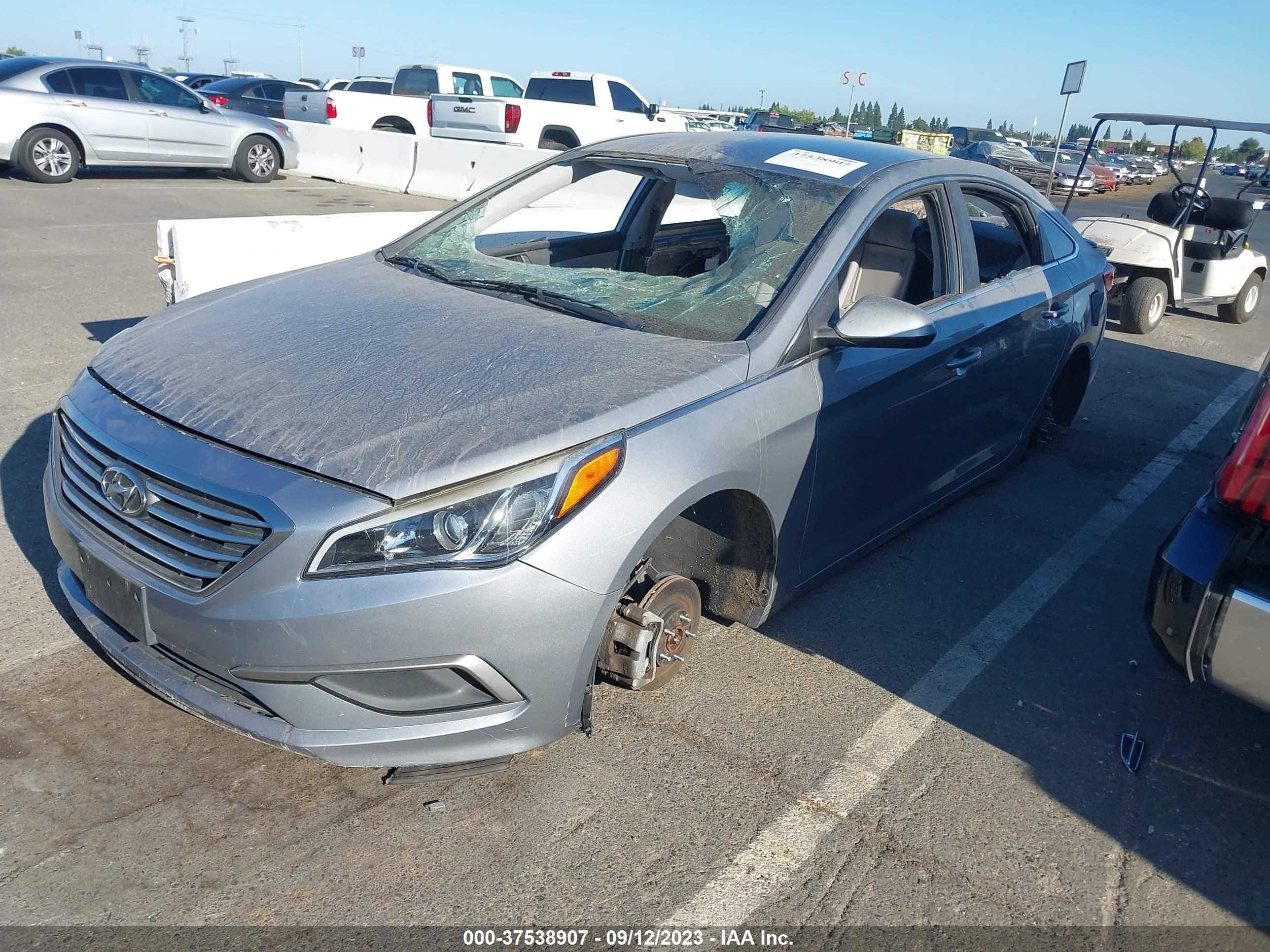 Photo 1 VIN: 5NPE24AF3HH516863 - HYUNDAI SONATA 