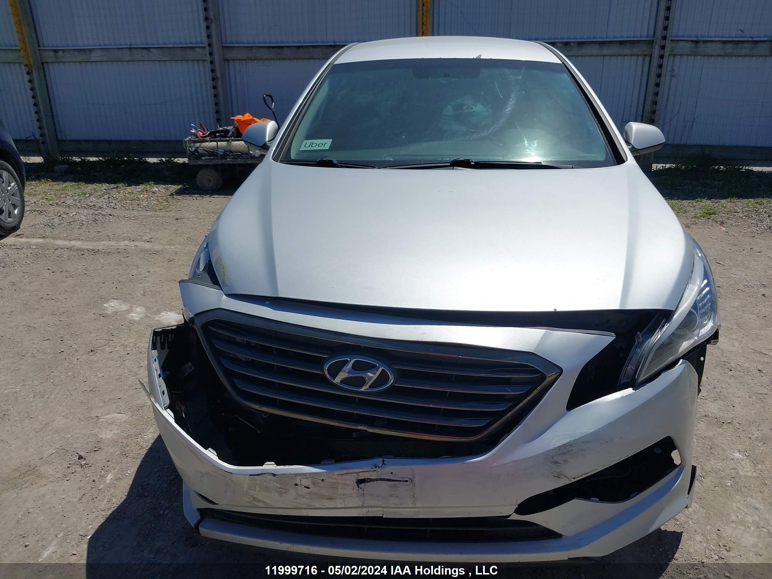 Photo 12 VIN: 5NPE24AF3HH523893 - HYUNDAI SONATA 