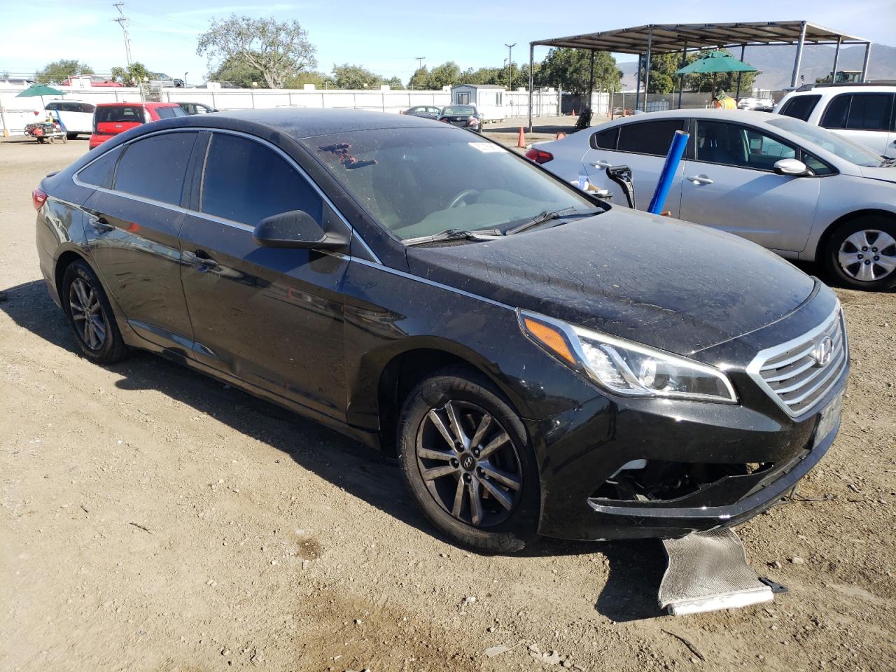 Photo 3 VIN: 5NPE24AF3HH524333 - HYUNDAI SONATA 