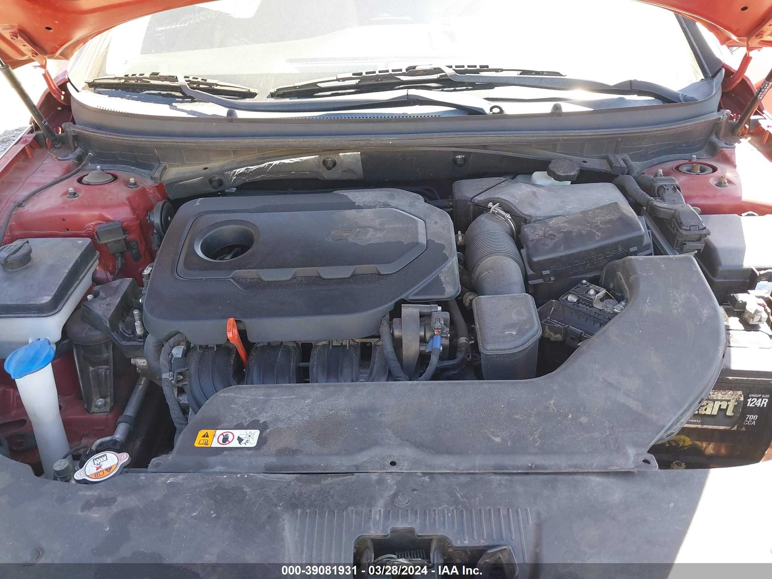 Photo 9 VIN: 5NPE24AF3HH531041 - HYUNDAI SONATA 