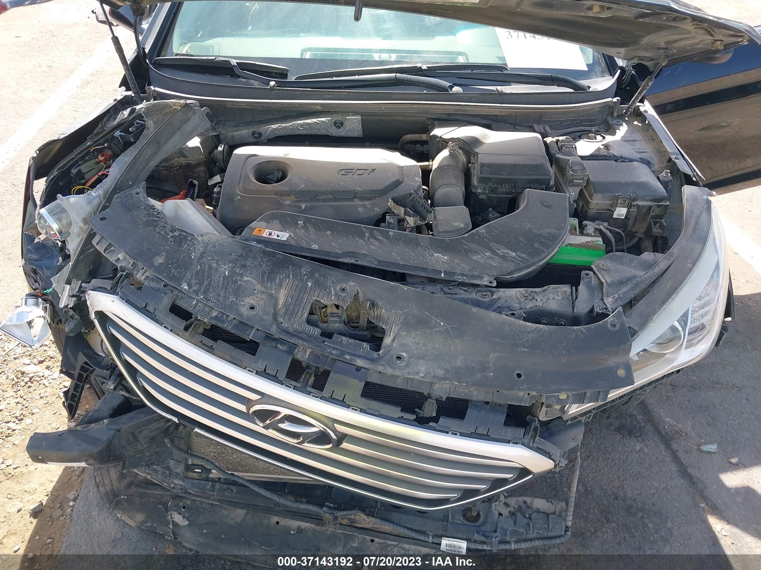 Photo 9 VIN: 5NPE24AF3HH531380 - HYUNDAI SONATA 