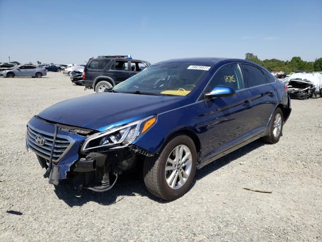 Photo 1 VIN: 5NPE24AF3HH533937 - HYUNDAI SONATA SE 