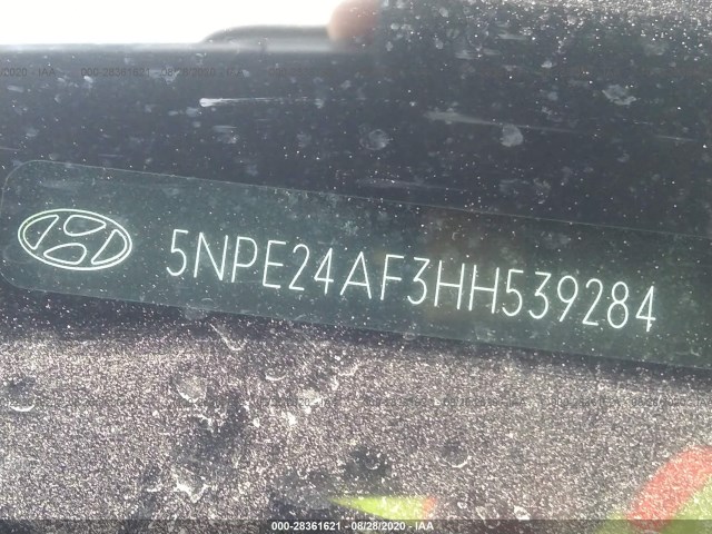 Photo 8 VIN: 5NPE24AF3HH539284 - HYUNDAI SONATA 