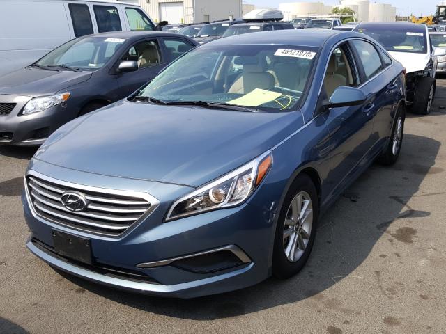 Photo 1 VIN: 5NPE24AF3HH545716 - HYUNDAI SONATA SE 