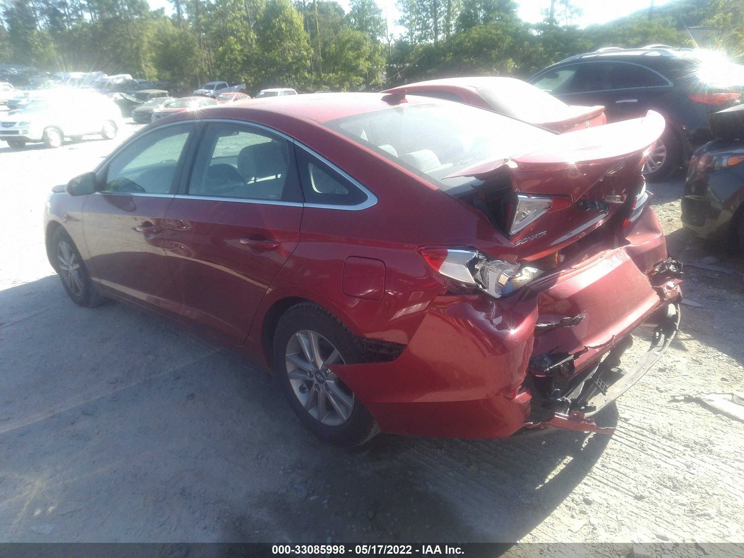 Photo 2 VIN: 5NPE24AF3HH560071 - HYUNDAI SONATA 