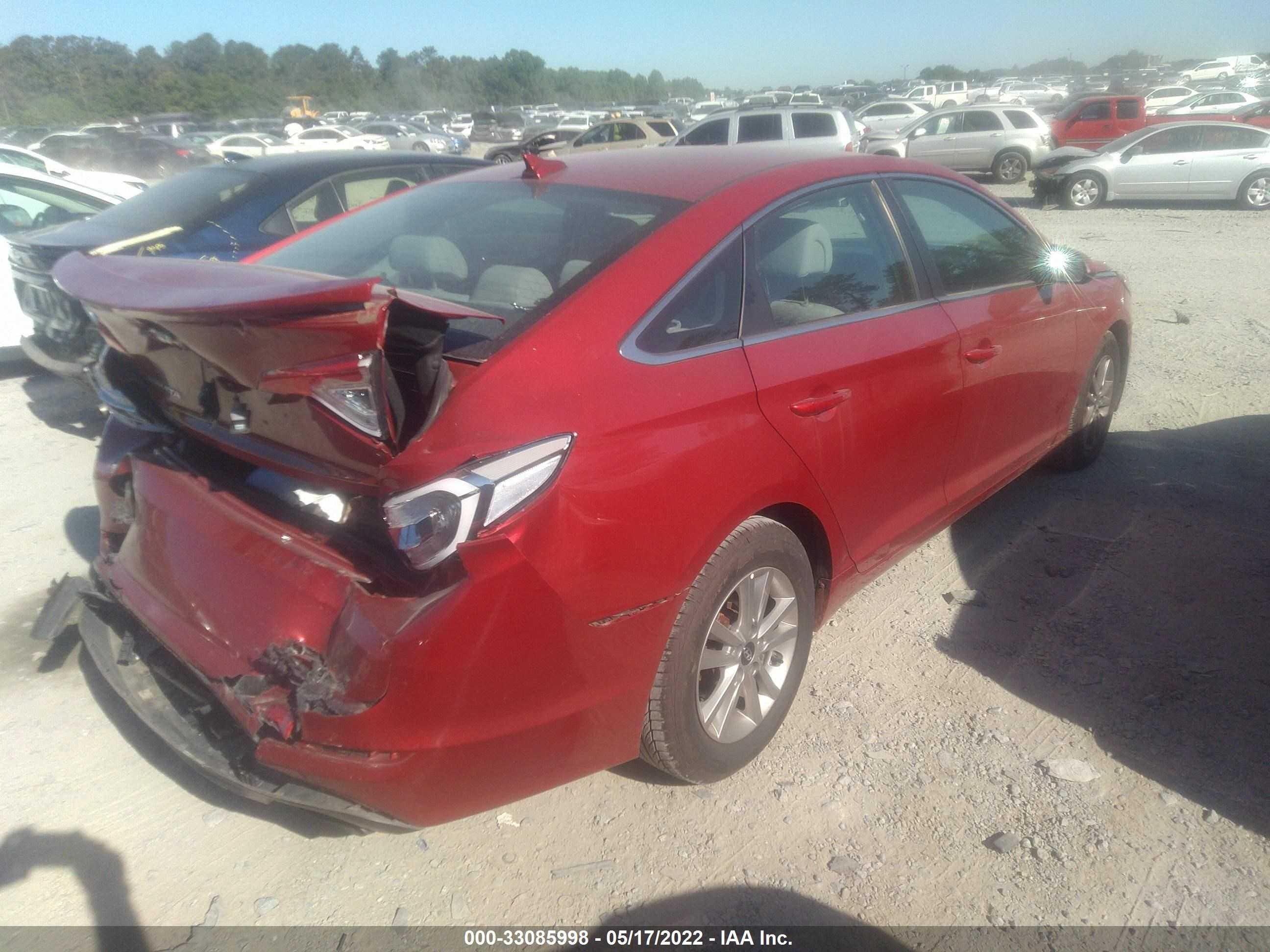 Photo 3 VIN: 5NPE24AF3HH560071 - HYUNDAI SONATA 