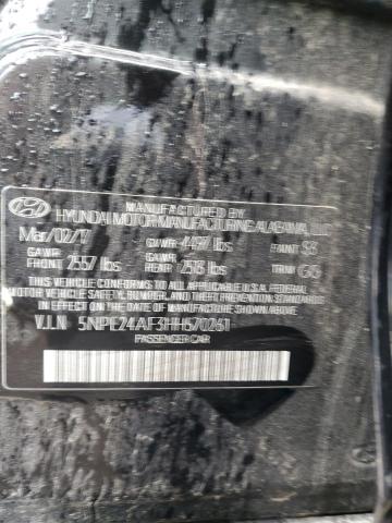 Photo 11 VIN: 5NPE24AF3HH570261 - HYUNDAI SONATA 