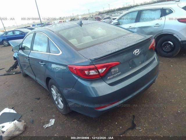 Photo 2 VIN: 5NPE24AF3HH578313 - HYUNDAI SONATA 